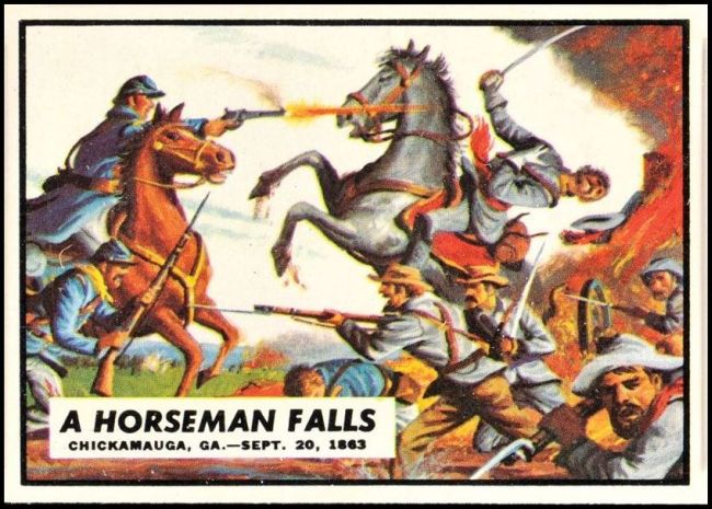 54 A Horseman Falls